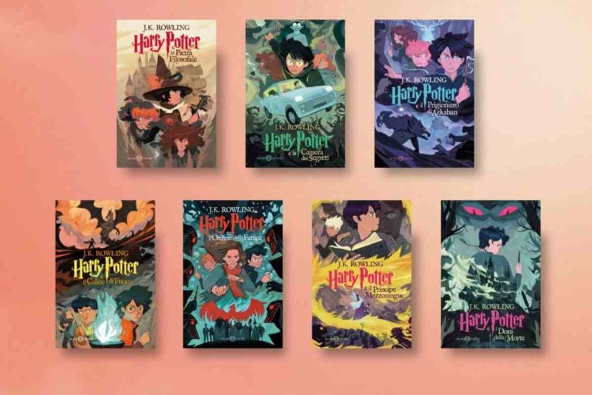 Copertine nuova edizione Harry Potter