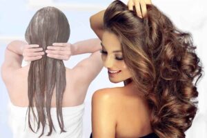 collage due ragazze: una di spalle e un'altra di profilo