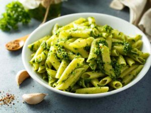 pasta con pesto verde