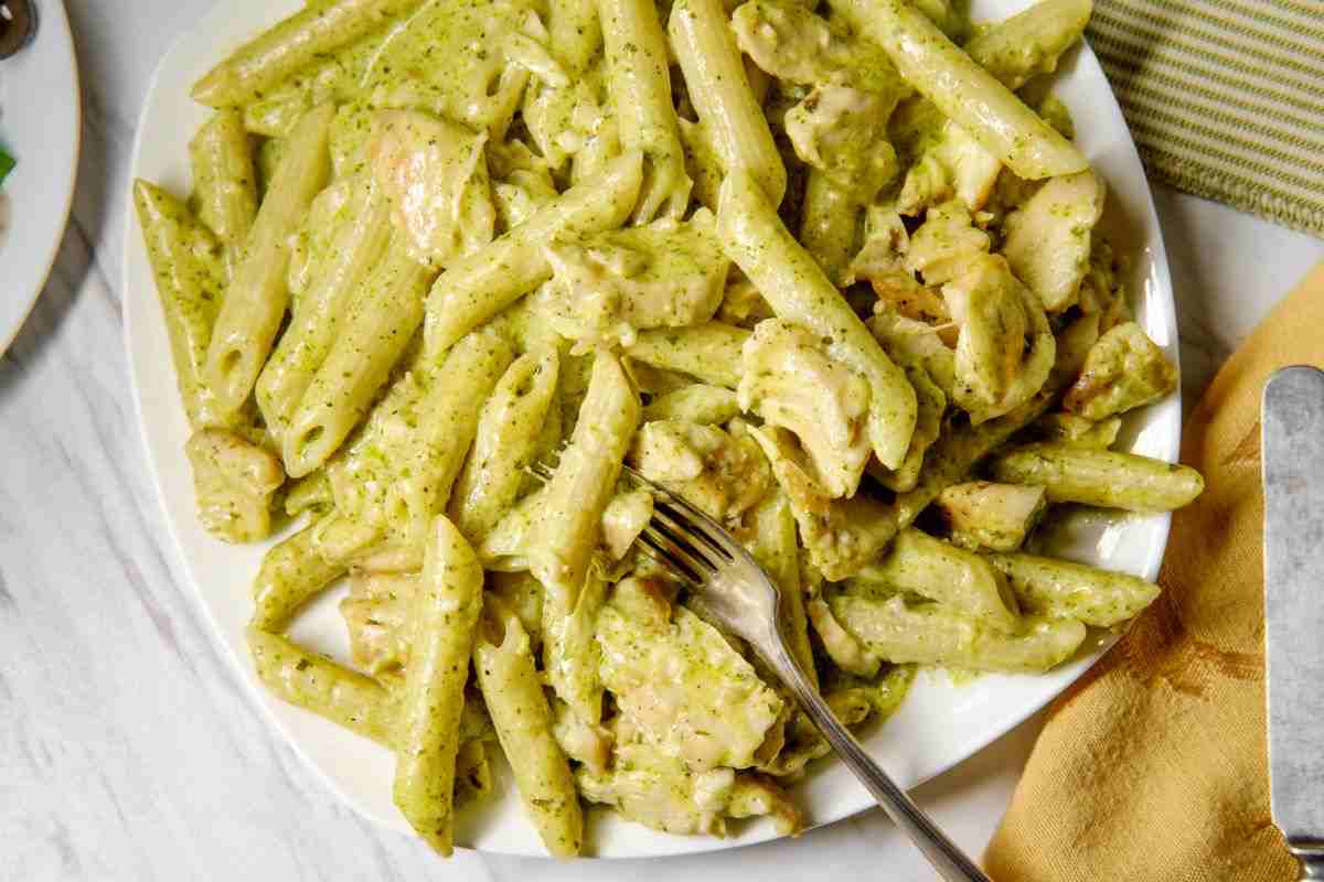 pasta con zucchine cremosa