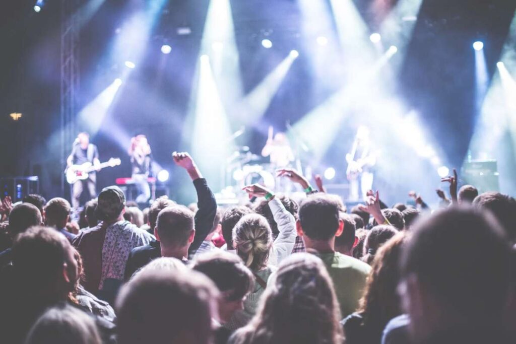 Persone a un concerto